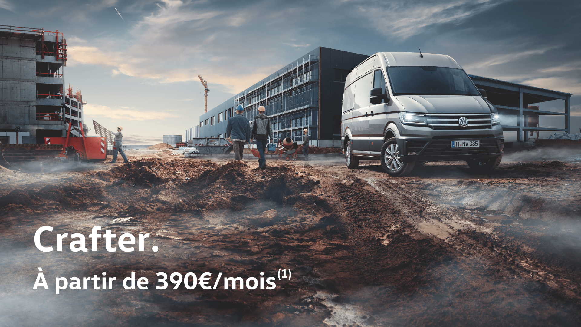 Riviera Technic - Volkswagen Utilitaires Mandelieu - Profitez d'une offre exceptionnelle sur le Crafter, à partir de 390€/mois(1)